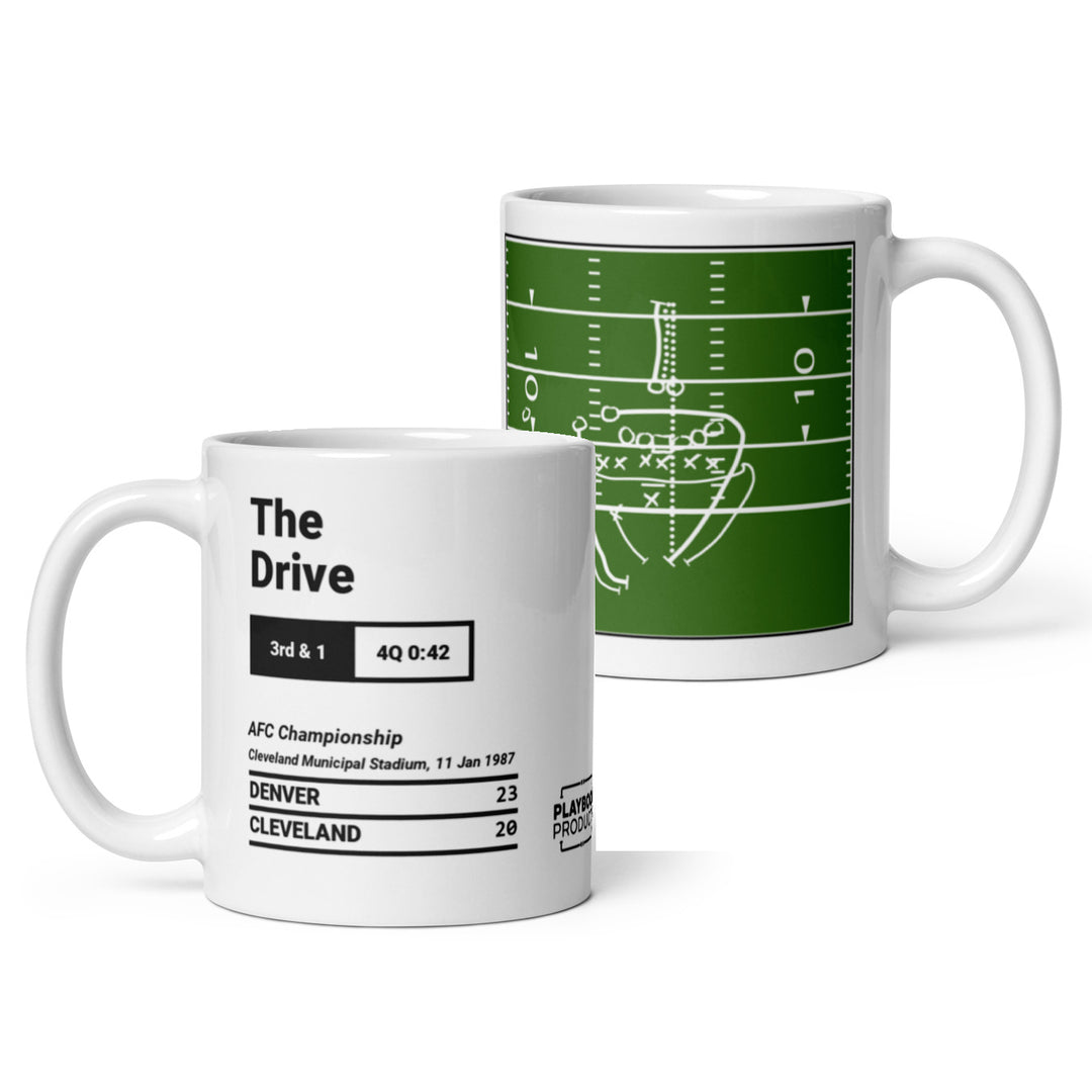 Denver Broncos Greatest Plays Mug: The Drive (1987)