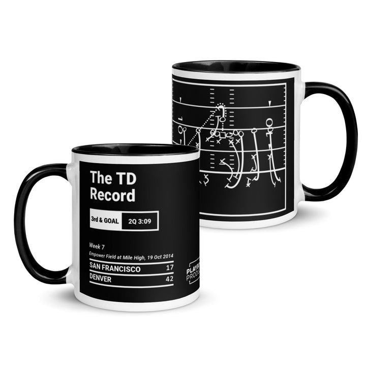 Denver Broncos Greatest Plays Mug: The TD Record (2014)