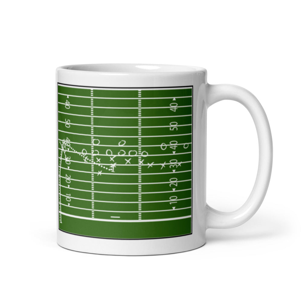 Green Bay Packers Greatest Plays Mug: Harris picks Hasselbeck (2004)