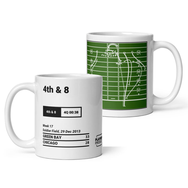 Green Bay Packers Greatest Plays Mug: 4th & 8 (2013)
