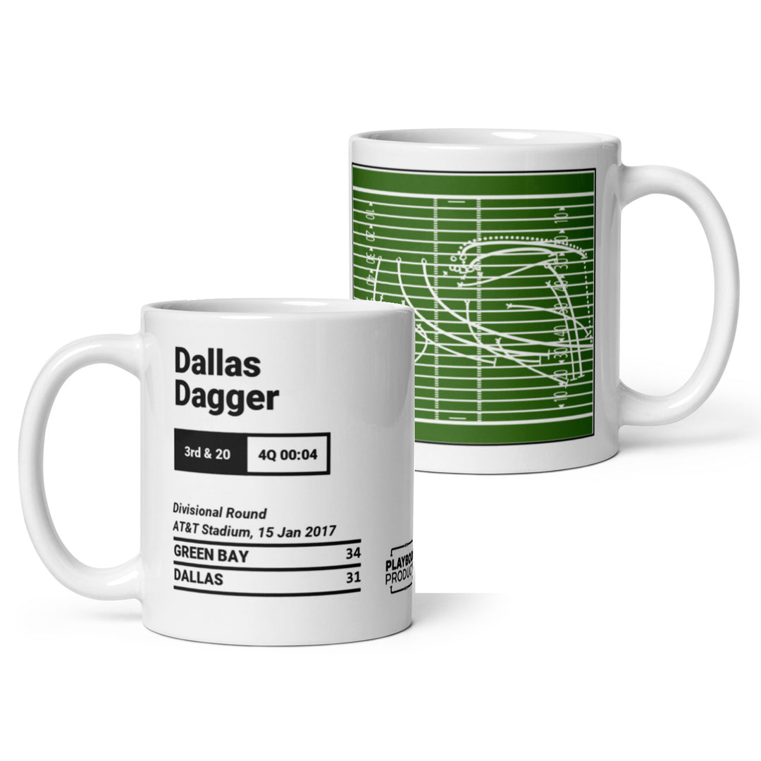 Green Bay Packers Greatest Plays Mug: Dallas Dagger (2017)