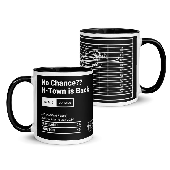 Houston Texans Greatest Plays Mug: No Chance?? H-Town is Back (2024)