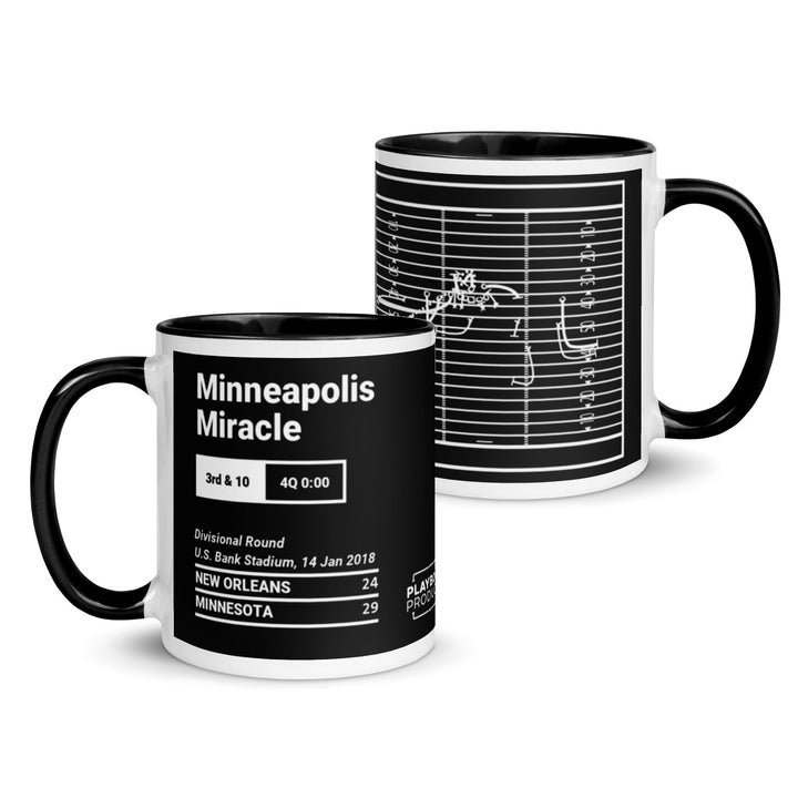 Minnesota Vikings Greatest Plays Mug: Minneapolis Miracle (2018)