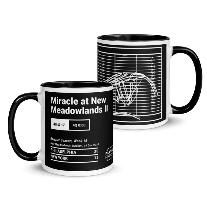 Philadelphia Eagles Greatest Plays Mug: Miracle at New Meadowlands II (2010)