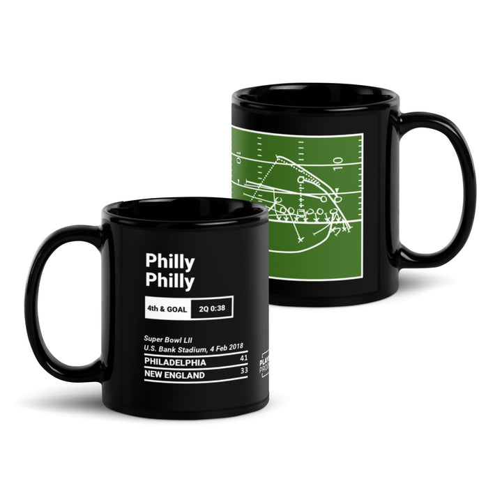 Philadelphia Eagles Greatest Plays Mug: Philly Philly (2018)