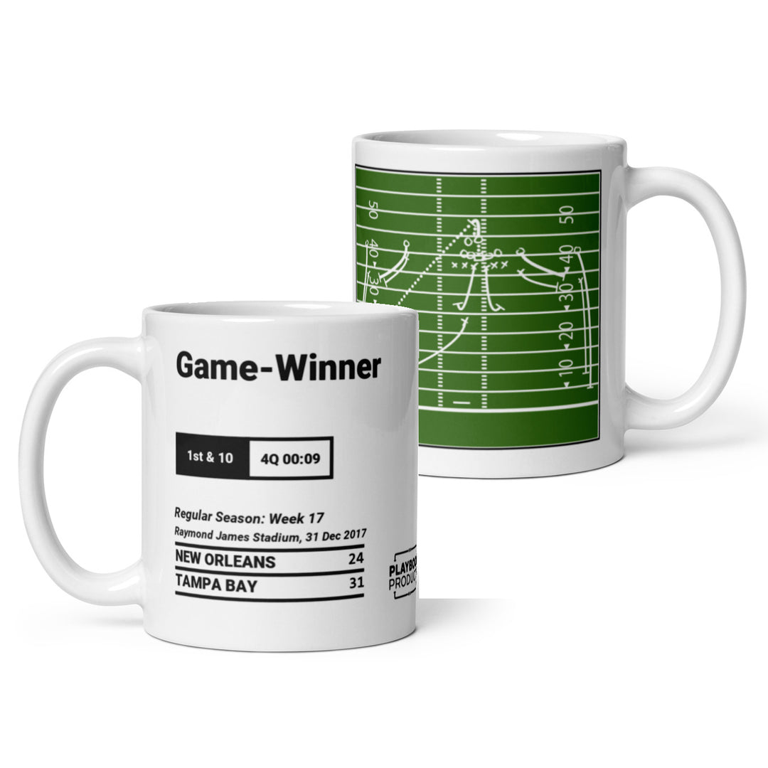 Tampa Bay Buccaneers Greatest Plays Mug: Game-Winner (2017)