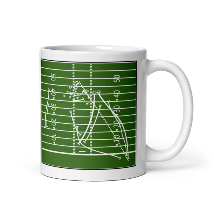 Tampa Bay Buccaneers Greatest Plays Mug: Scotty before the half (2021)
