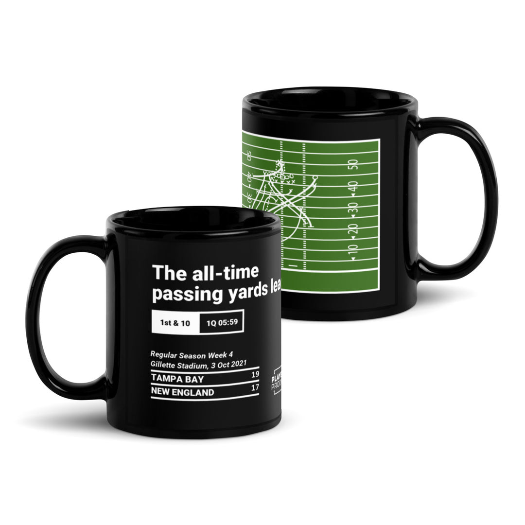 Tampa Bay Buccaneers Greatest Plays Mug: The all-time passing yards leader (2021)