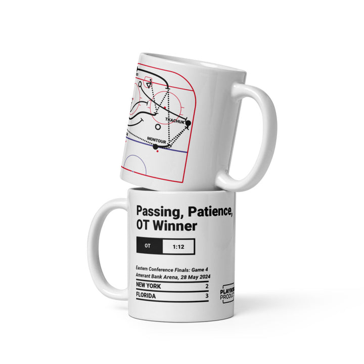 Florida Panthers Greatest Goals Mug: Passing, Patience, OT Winner (2024)