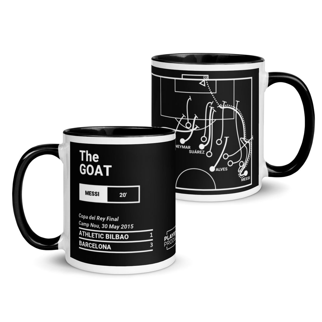 Barcelona Greatest Goals Mug: The GOAT (2015)