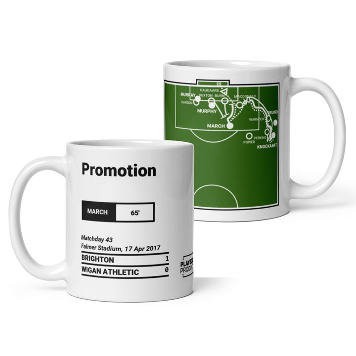Brighton & Hove Albion Greatest Goals Mug: Promotion (2017)