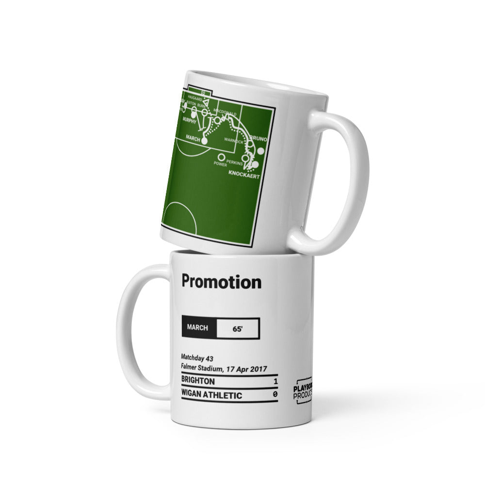 Brighton & Hove Albion Greatest Goals Mug: Promotion (2017)