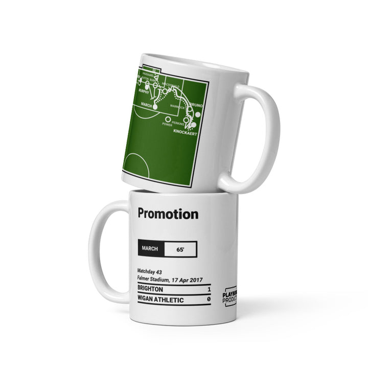 Brighton & Hove Albion Greatest Goals Mug: Promotion (2017)