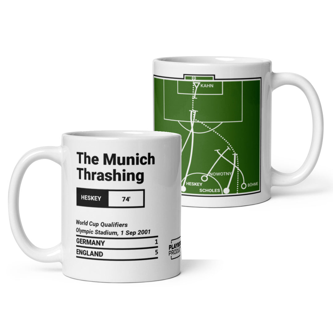 England National Team Greatest Goals Mug: The Munich Thrashing (2001)