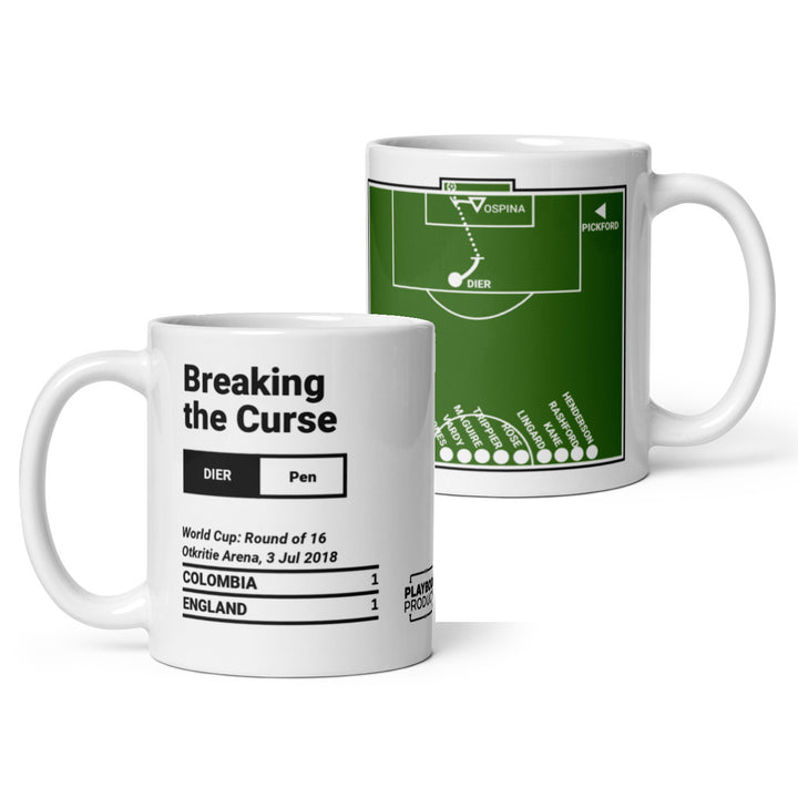 England National Team Greatest Goals Mug: Breaking the Curse (2018)