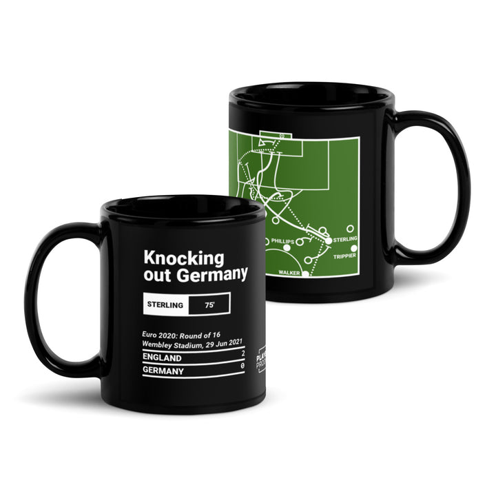 England National Team Greatest Goals Mug: Knocking out Germany (2021)