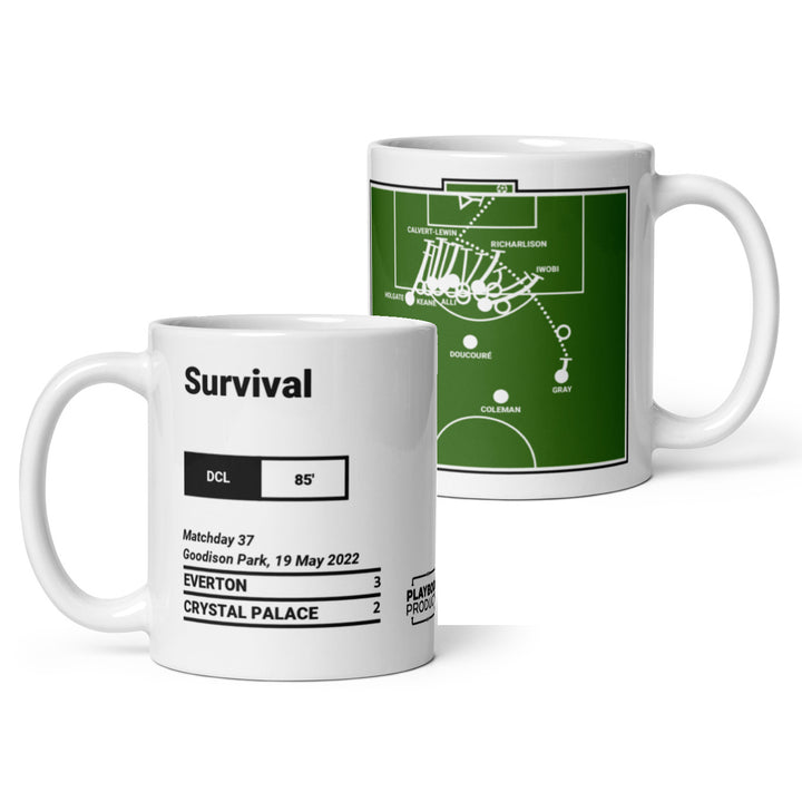 Everton Greatest Goals Mug: Survival (2022)