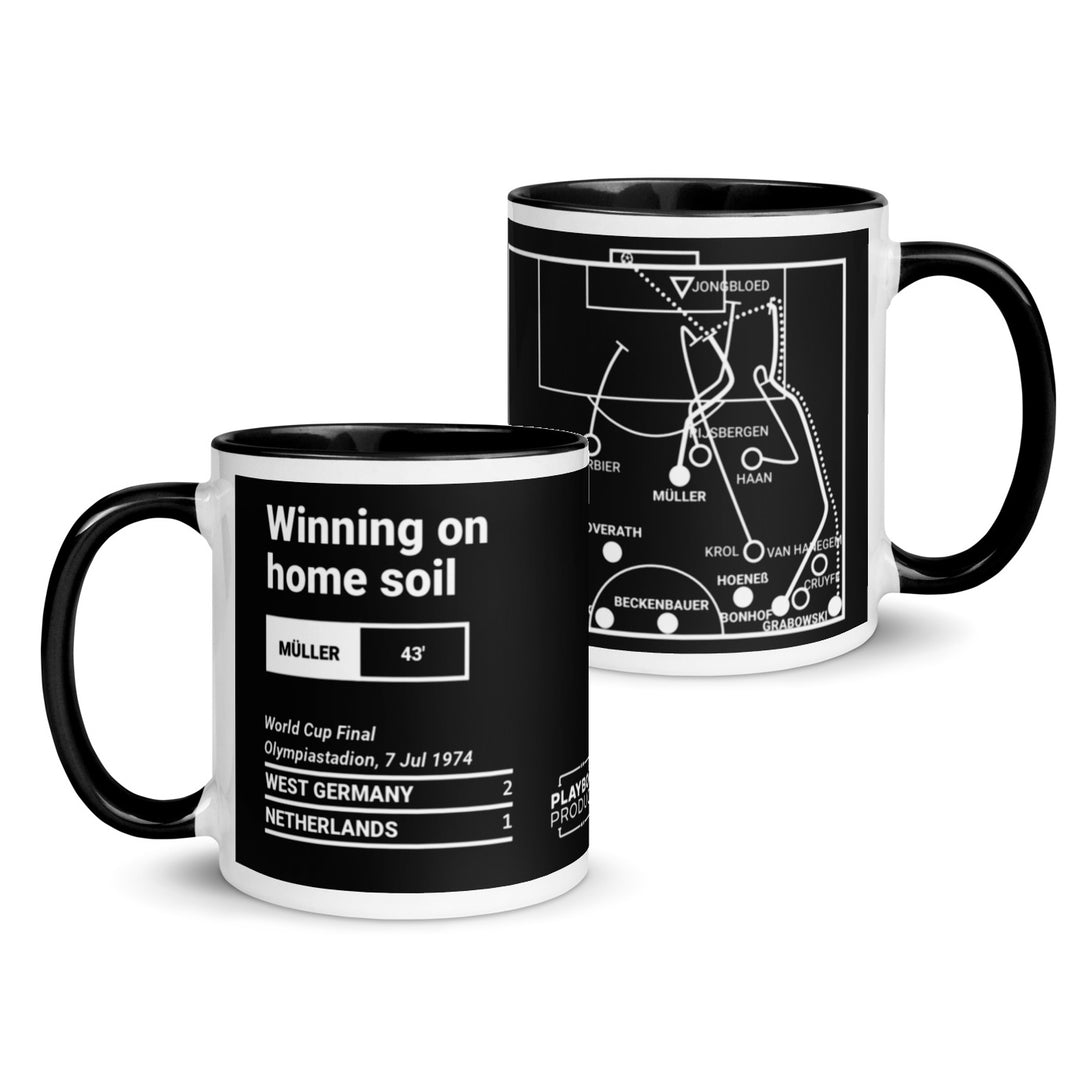 Germany National Team Greatest Goals Mug: Winning on home soil (1974)