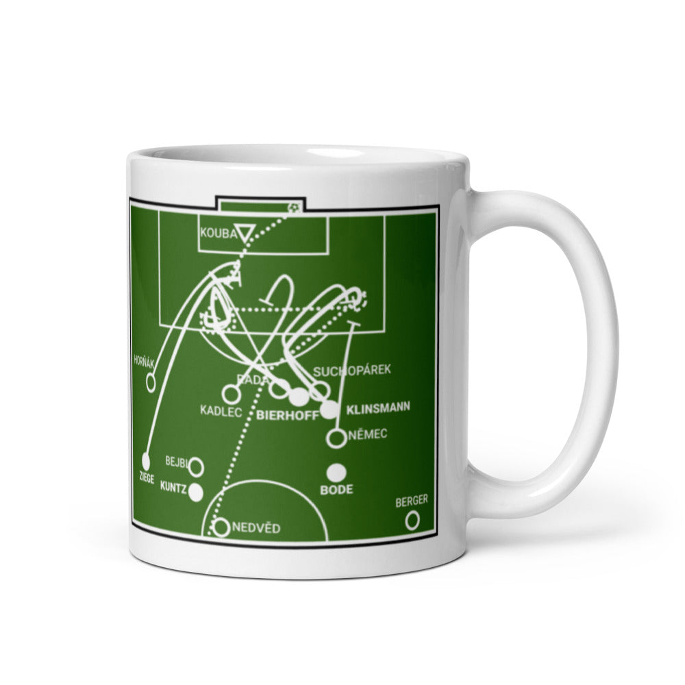 Germany National Team Greatest Goals Mug: Bierhoff Golden Boot (1996)