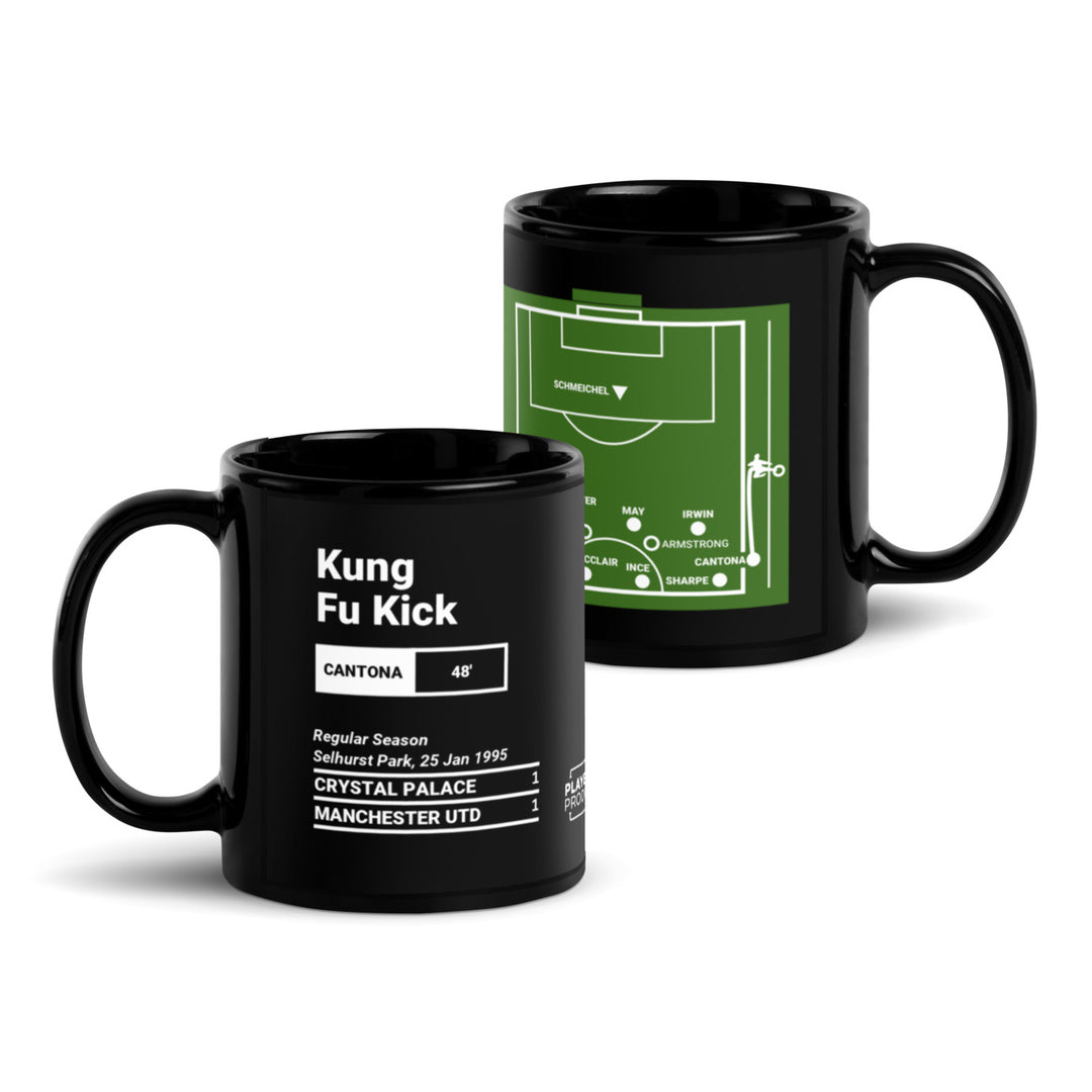 Oddest Manchester United Plays Mug: Kung Fu Kick (1995)