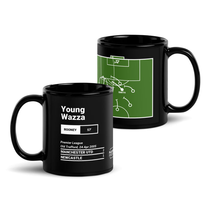 Manchester United Greatest Goals Mug: Young Wazza (2005)