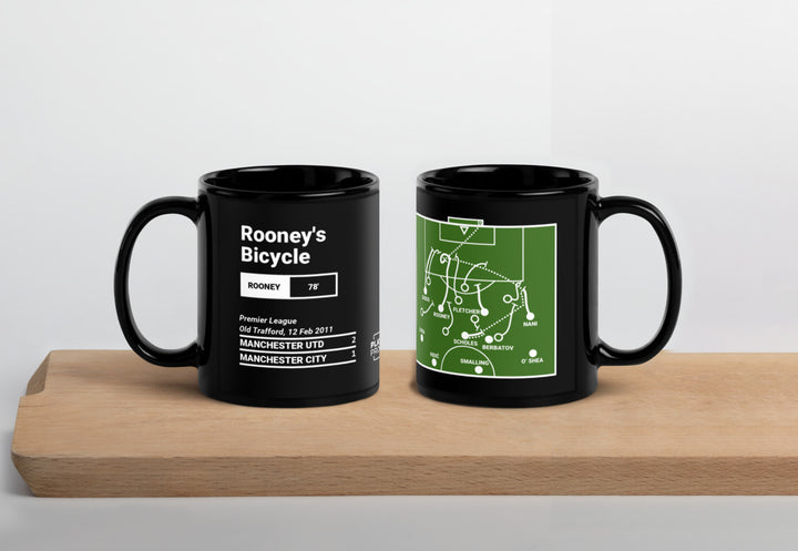 Manchester United Greatest Goals Mug: Rooney's Bicycle (2011)