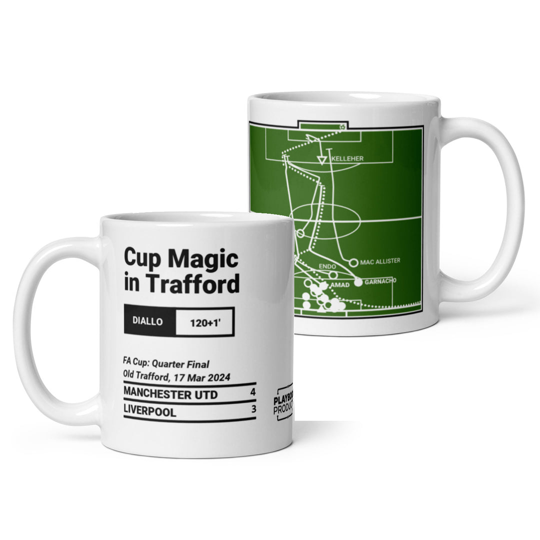 Manchester United Greatest Goals Mug: Cup Magic in Trafford (2024)