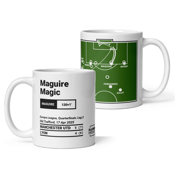 Manchester United Greatest Goals Mug: Maguire Magic (2025)