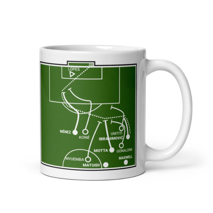 Paris Saint-Germain Greatest Goals Mug: Champions Again (2013)