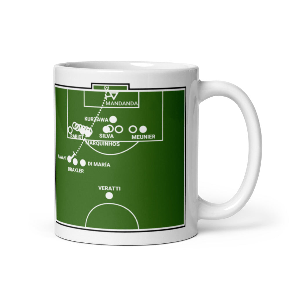 Paris Saint-Germain Greatest Goals Mug: Silence in Le Classique (2017)