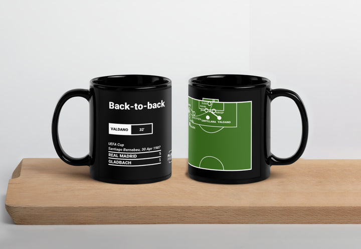 Real Madrid Greatest Goals Mug: Back-to-back (1987)