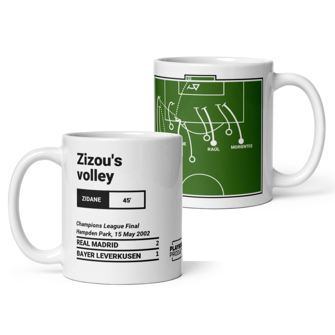 Real Madrid Greatest Goals Mug: Zizou's volley (2002)