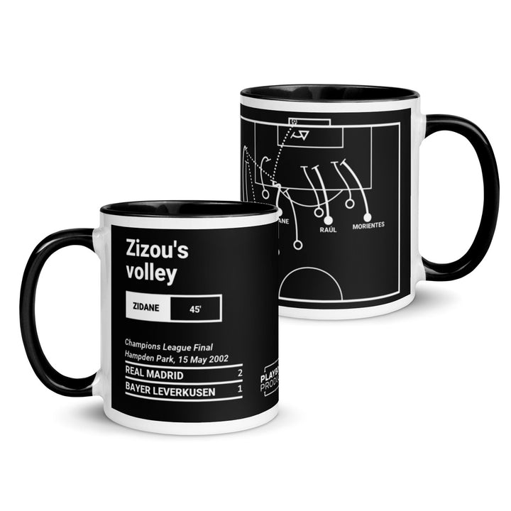 Real Madrid Greatest Goals Mug: Zizou's volley (2002)