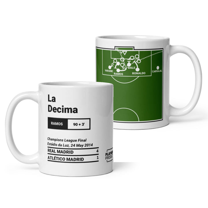 Real Madrid Greatest Goals Mug: La Decima (2014)