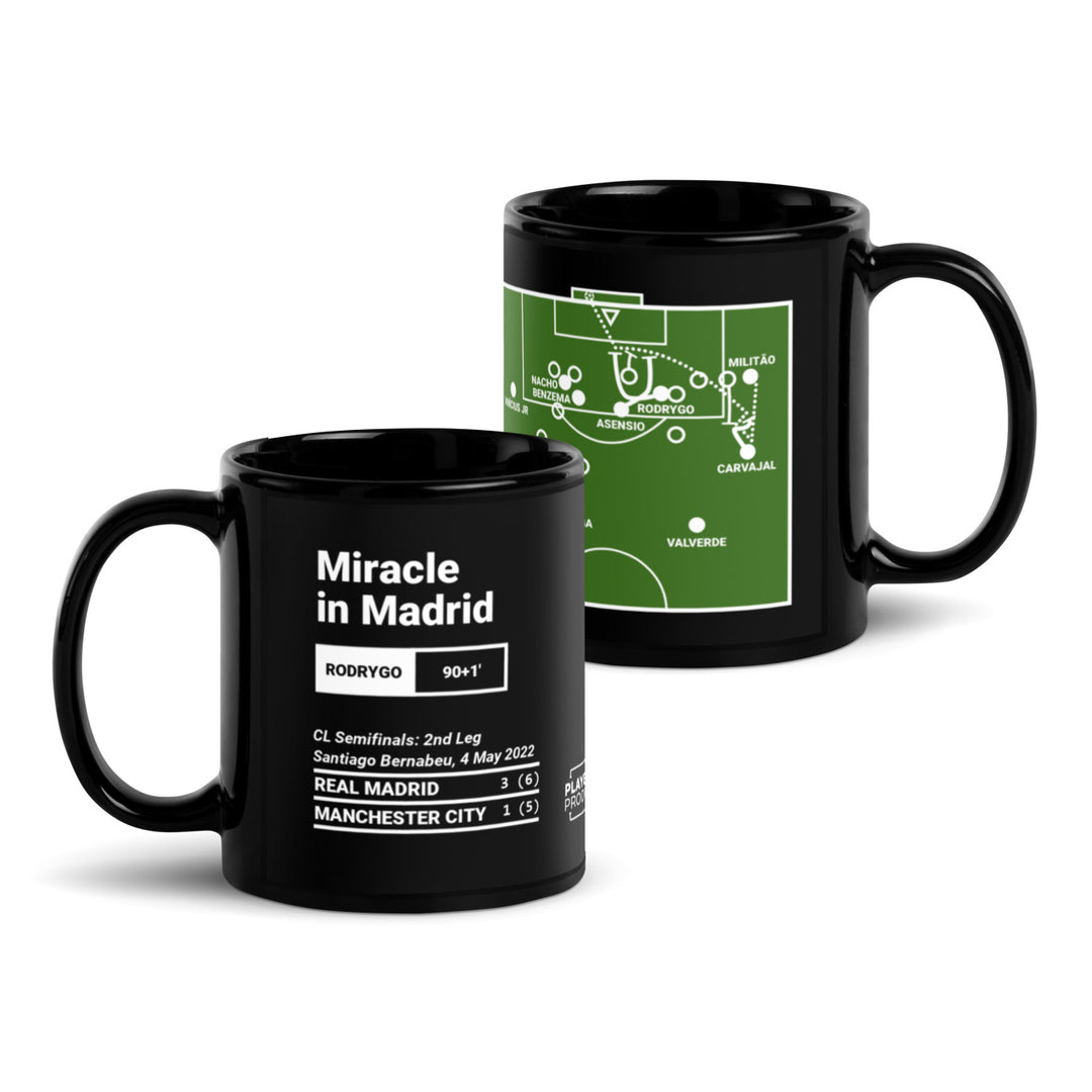 Real Madrid Greatest Goals Mug: Miracle in Madrid (2022)