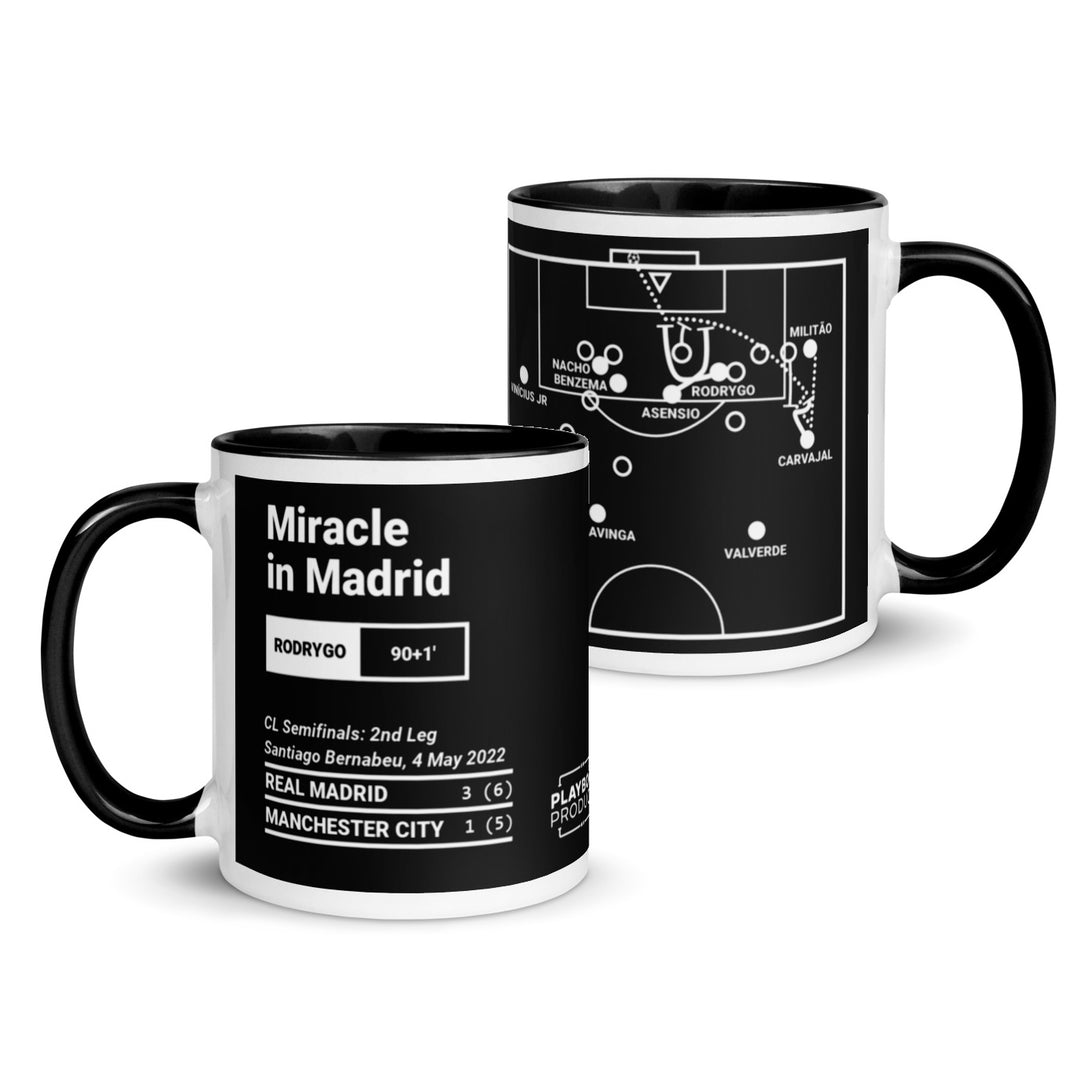 Real Madrid Greatest Goals Mug: Miracle in Madrid (2022)