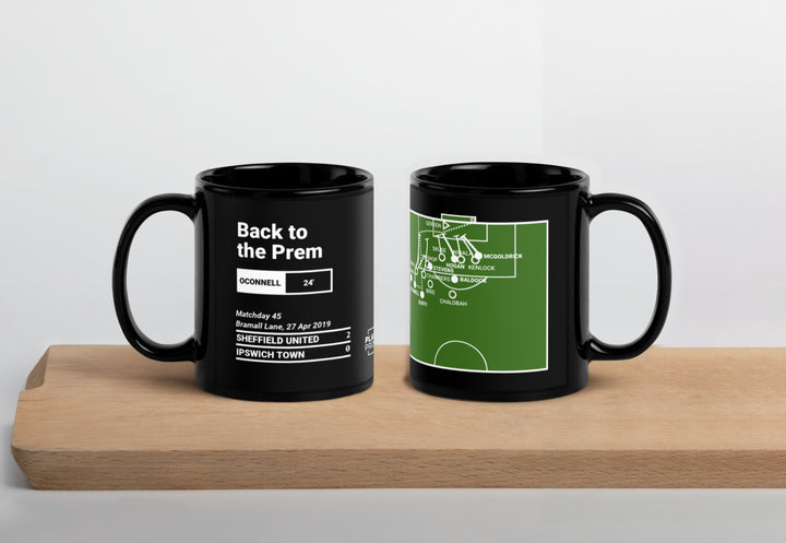 Sheffield United Greatest Goals Mug: Back to the Prem (2019)