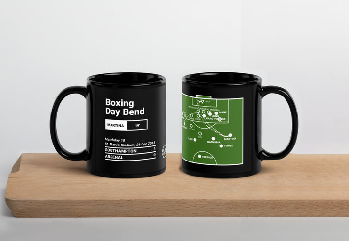 Southampton Greatest Goals Mug: Boxing Day Bend (2015)