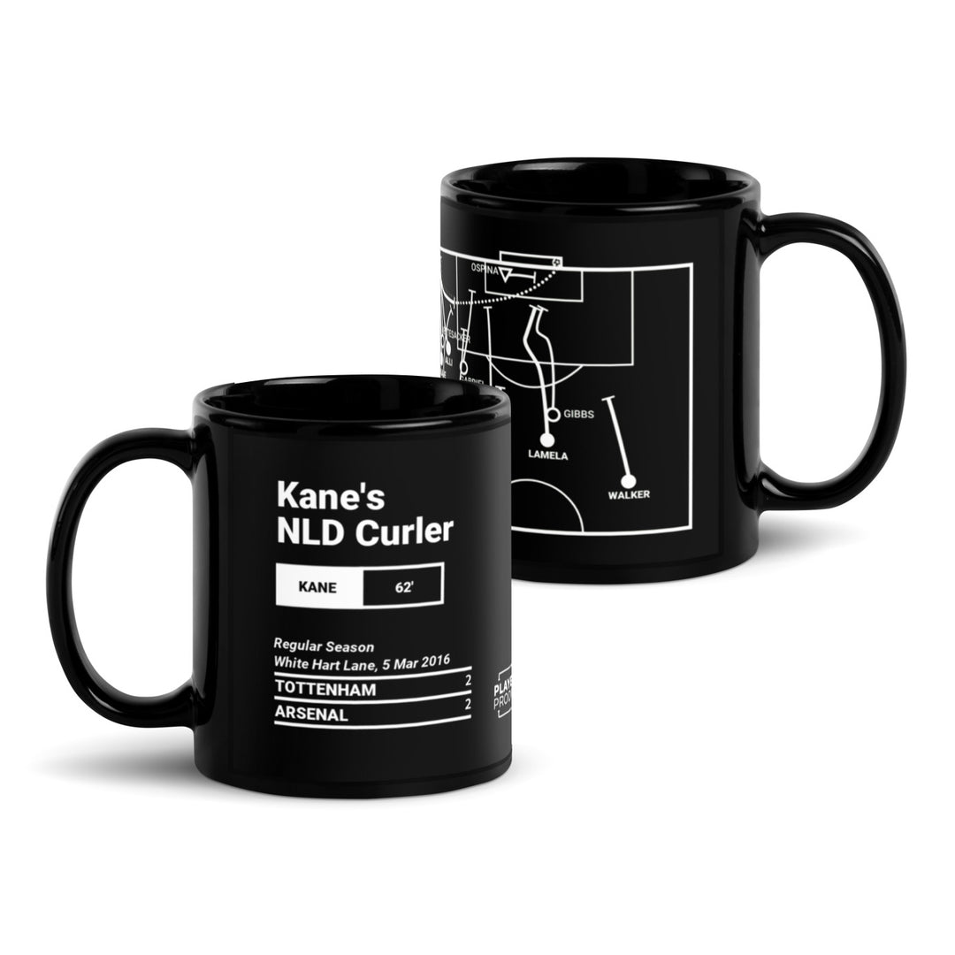 Tottenham Hotspur Greatest Goals Mug: Kane's NLD Curler (2016)