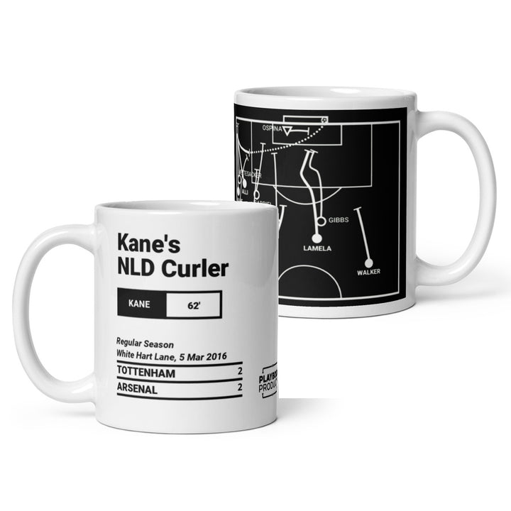 Tottenham Hotspur Greatest Goals Mug: Kane's NLD Curler (2016)