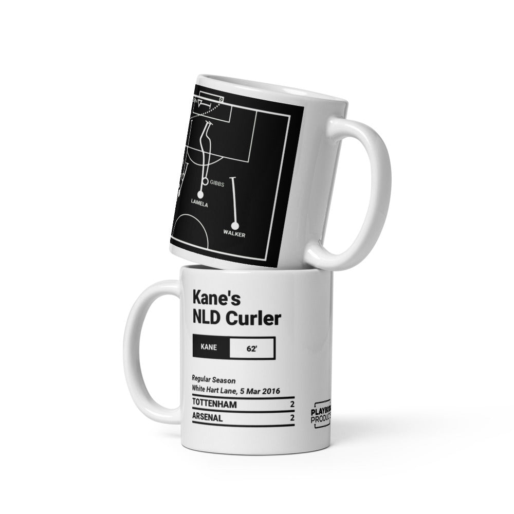 Tottenham Hotspur Greatest Goals Mug: Kane's NLD Curler (2016)
