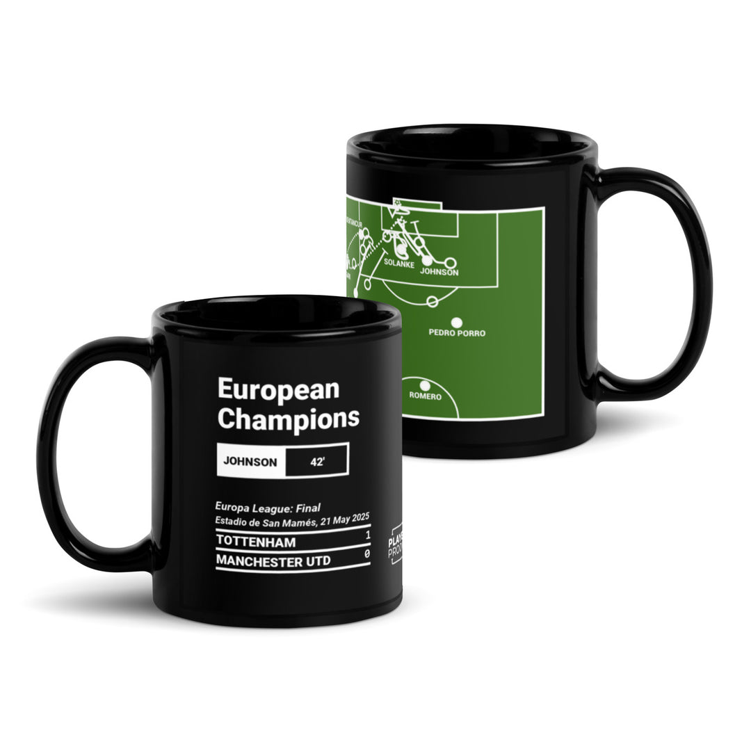 Tottenham Hotspur Greatest Goals Mug: European Champions (2025)
