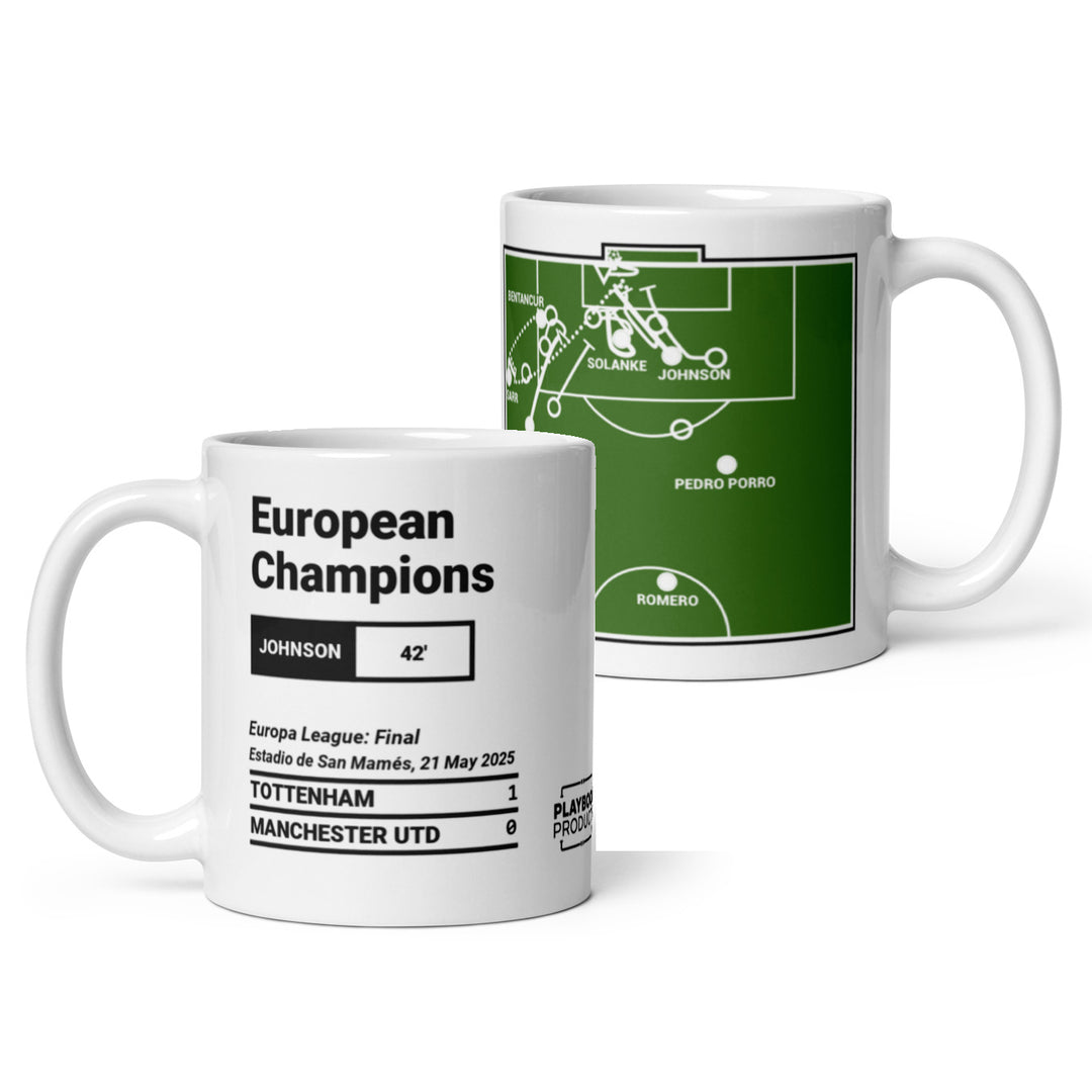 Tottenham Hotspur Greatest Goals Mug: European Champions (2025)