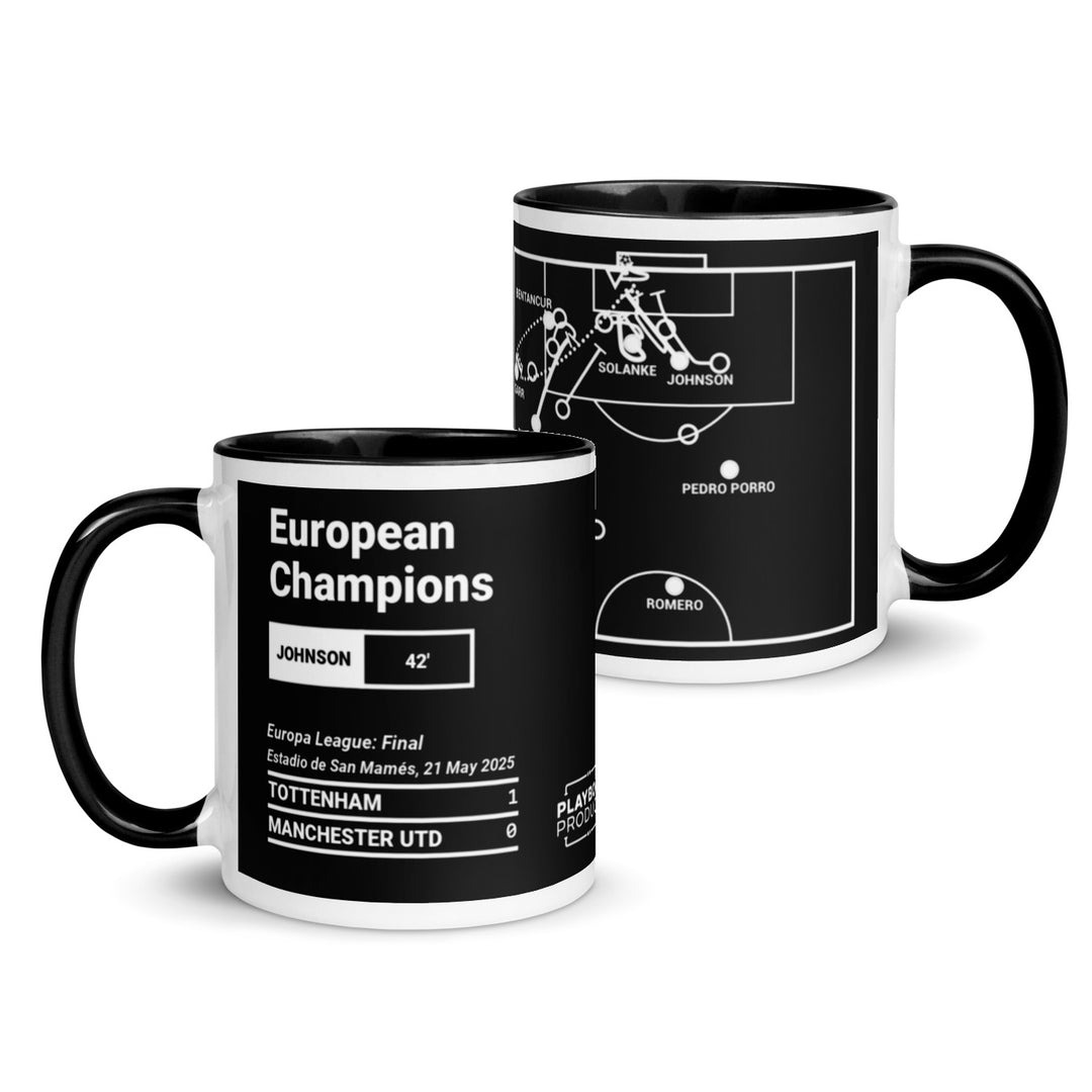 Tottenham Hotspur Greatest Goals Mug: European Champions (2025)