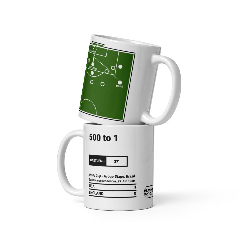 USMNT Greatest Goals Mug: 500 to 1 (1950)