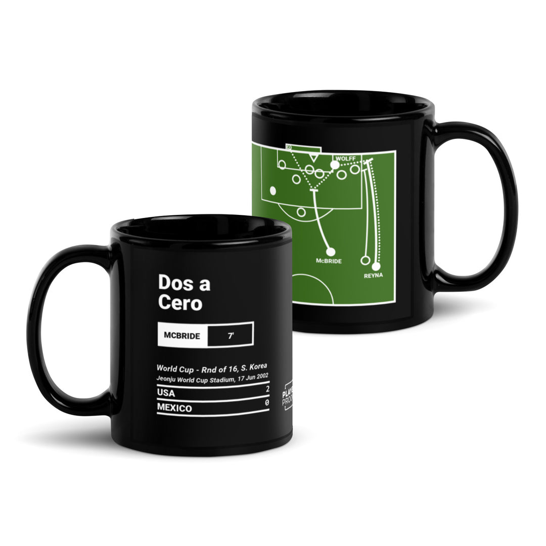 USMNT Greatest Goals Mug: Dos a Cero (2002)