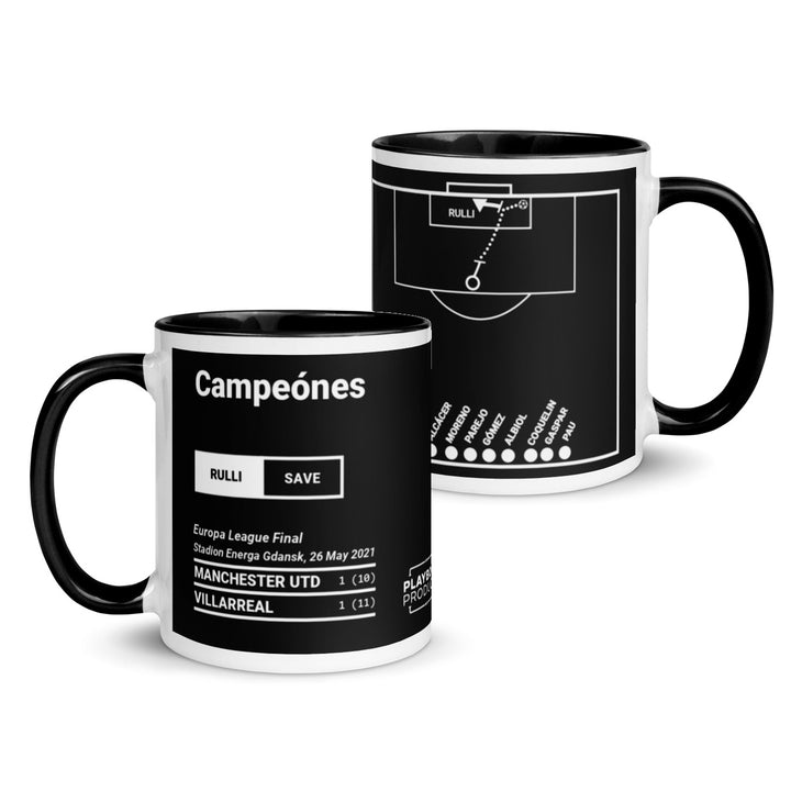 Villarreal Greatest Goals Mug: Campeónes (2021)
