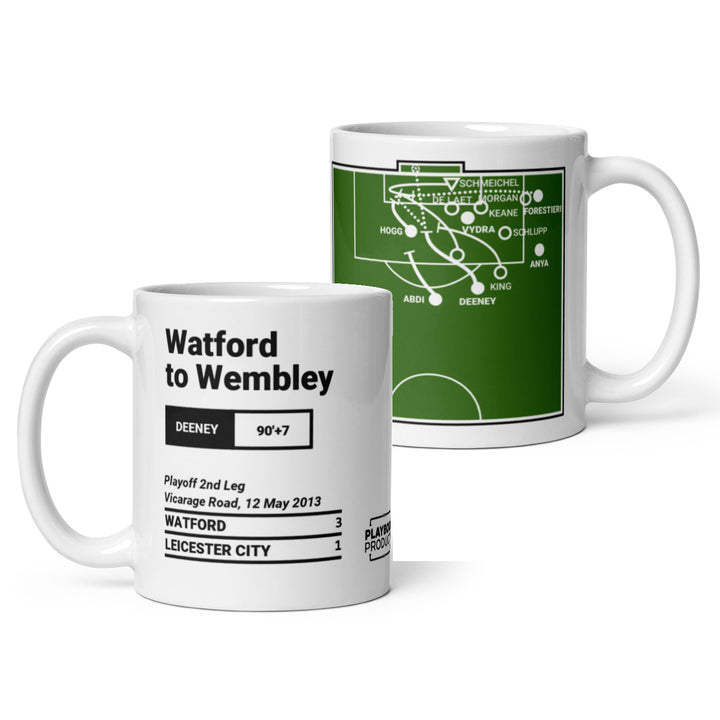 Watford Greatest Goals Mug: Watford to Wembley (2013)