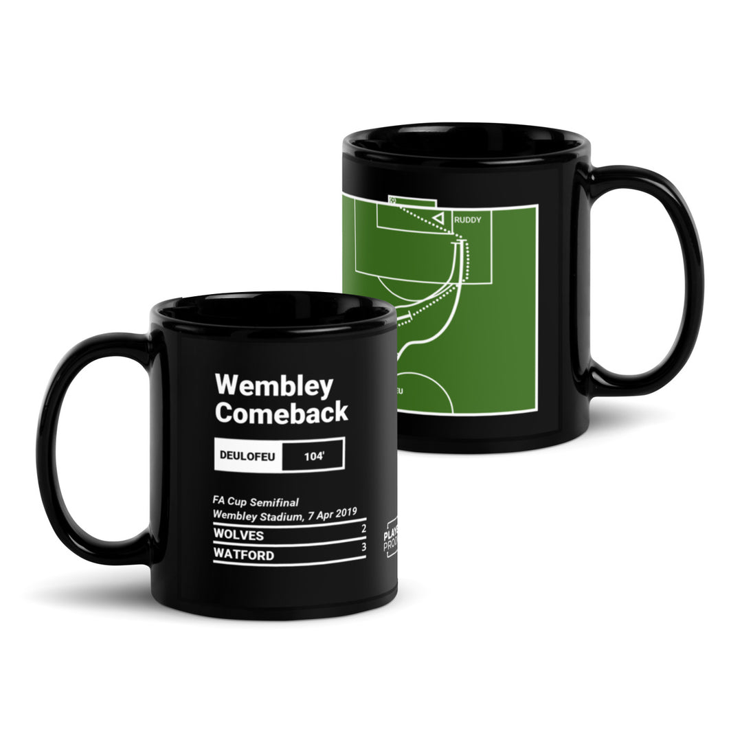 Watford Greatest Goals Mug: Wembley Comeback (2019)