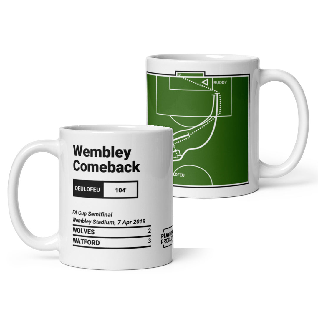 Watford Greatest Goals Mug: Wembley Comeback (2019)